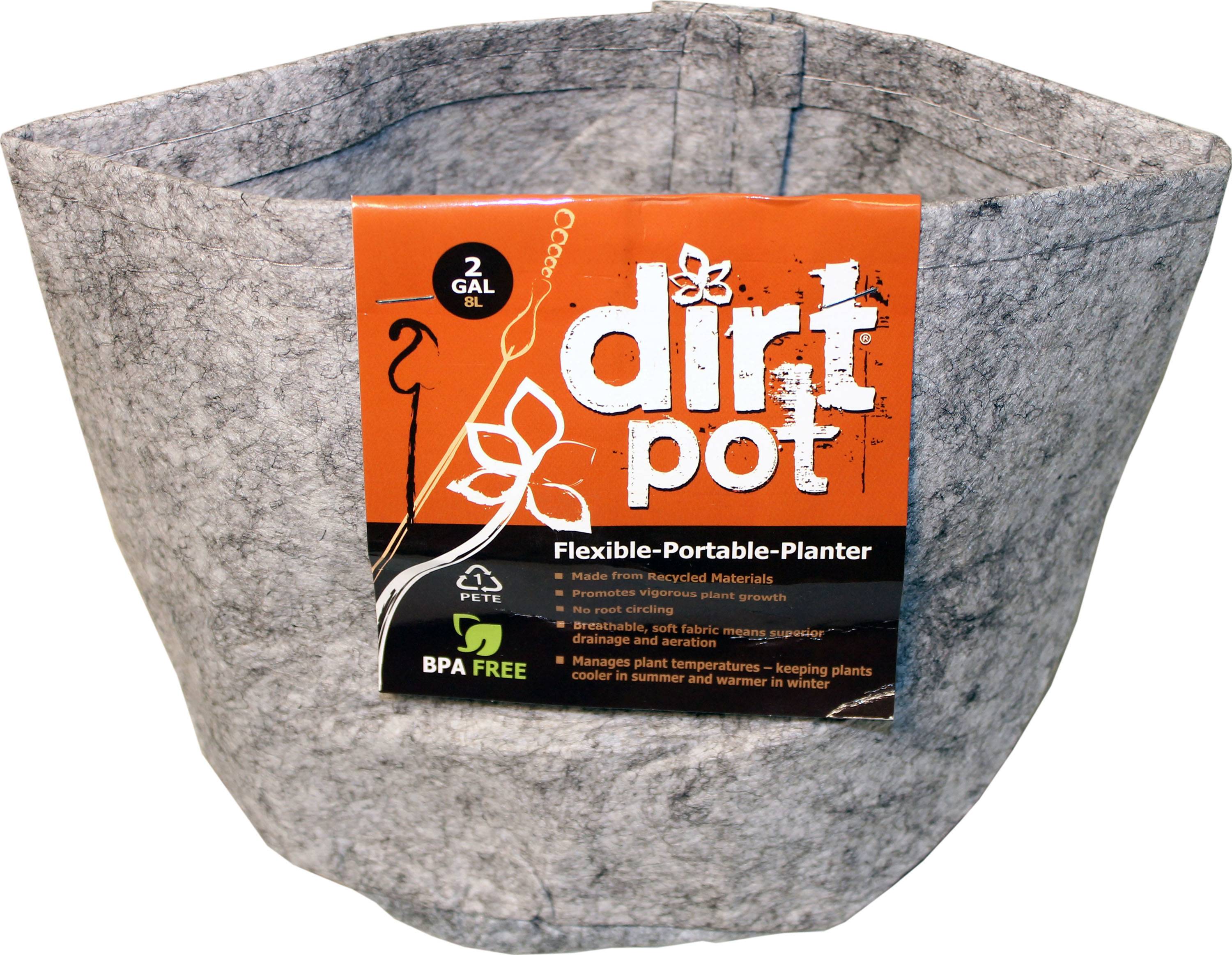 Hydrofarm Dirt Pot - No Handles