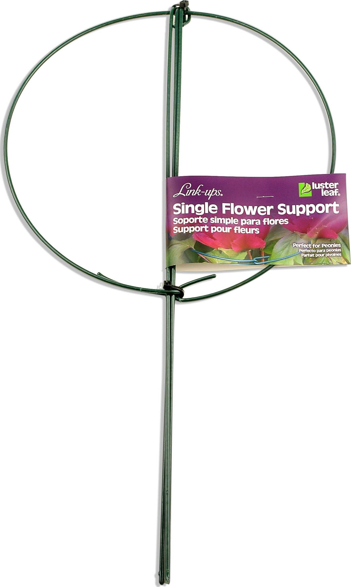 Luster Leaf Single Flower Support - 14" Ring
