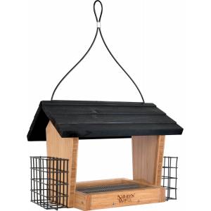 Nature's Way Hopper Feeder Bambo With Suet Cages