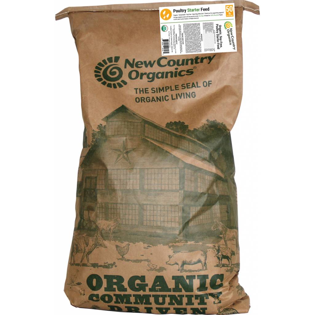 New Country Organics Organic Soy Free Poultry Starter