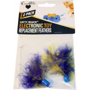 Catty Whack Replacement Feathers - 2 Pack