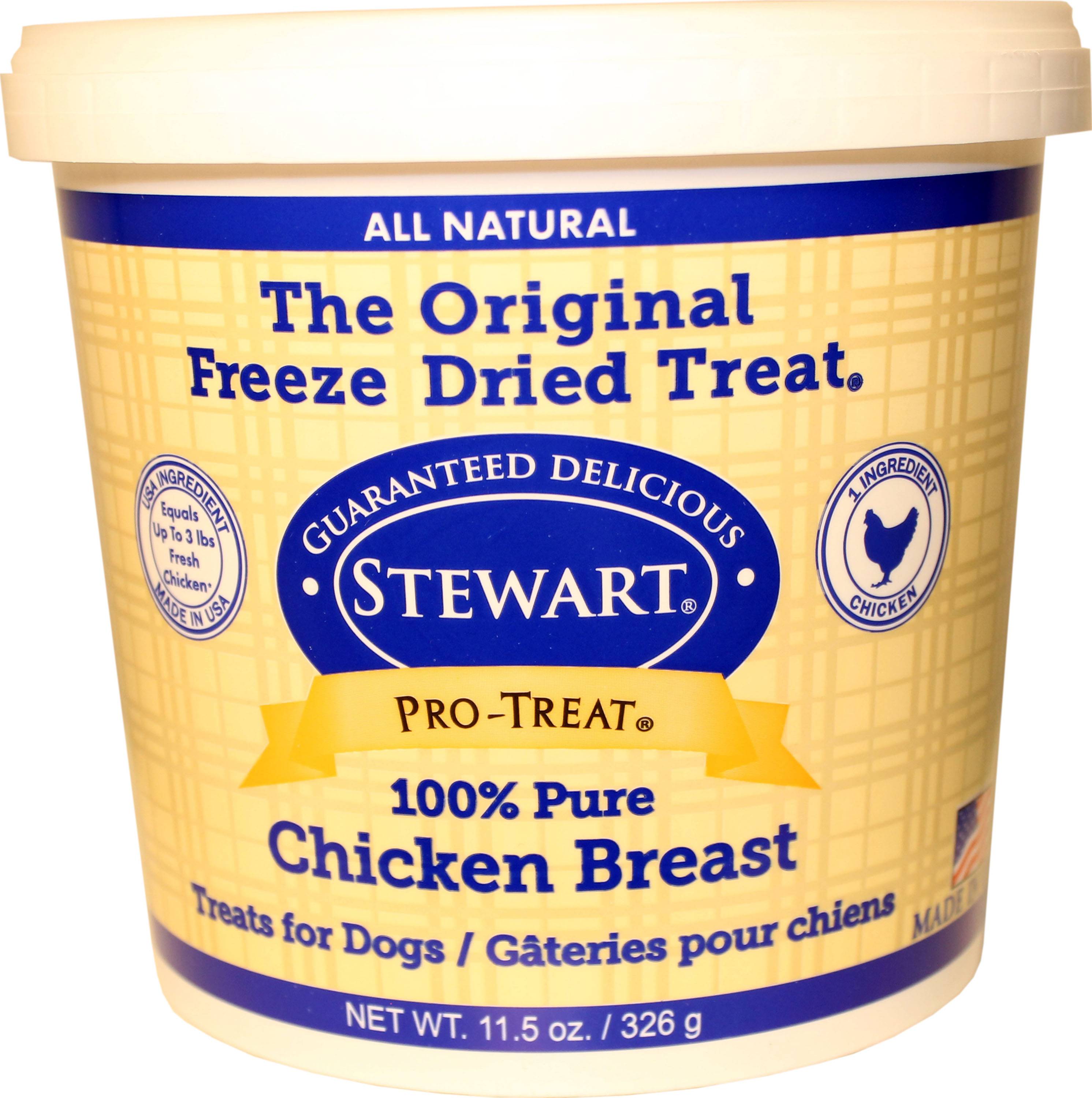 Stewart Freeze Dried Chicken Breast Treats For Dogs