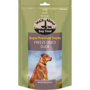 Walkabout Freeze Dried Dog Treats - Duck