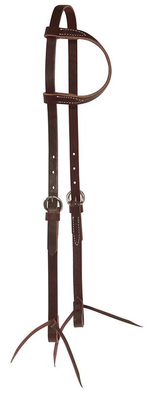 Circle Y Single Ply One Ear Headstall