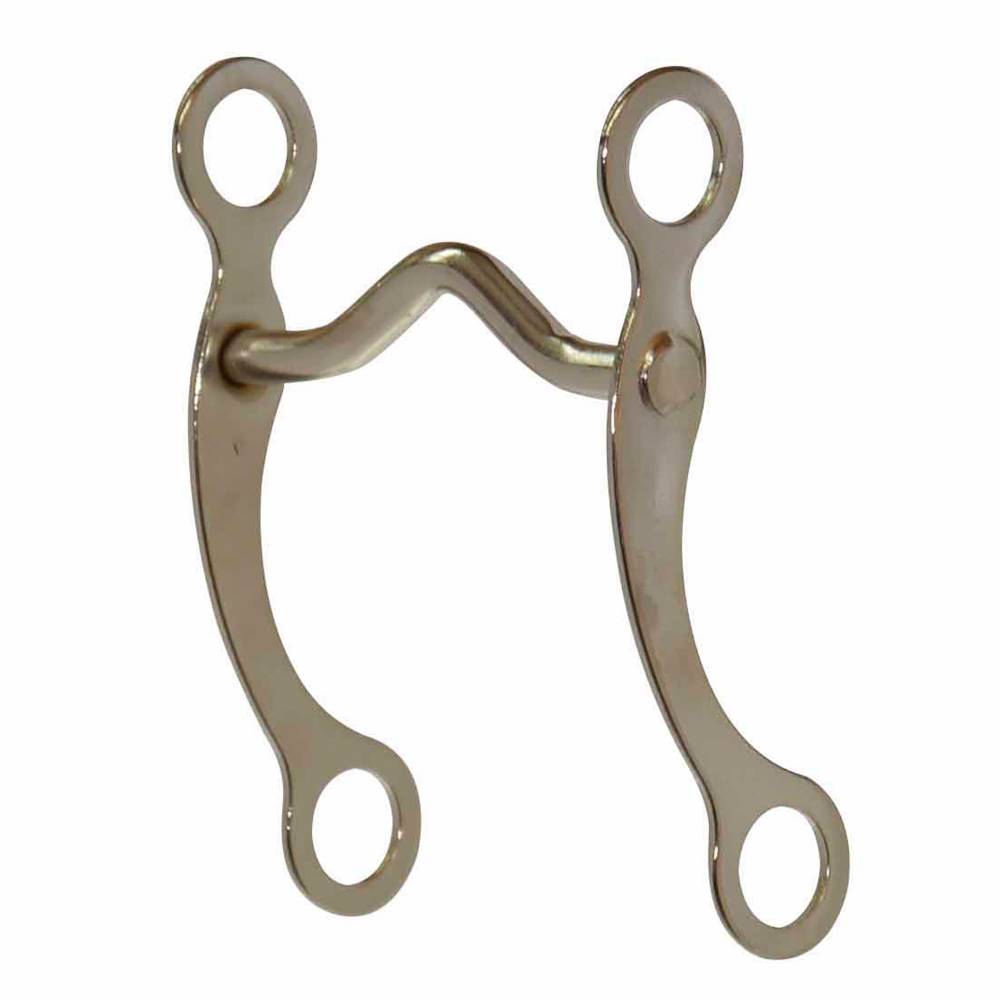 Reinsman Diamond R Chrome Plated Curb Bit HorseLoverZ