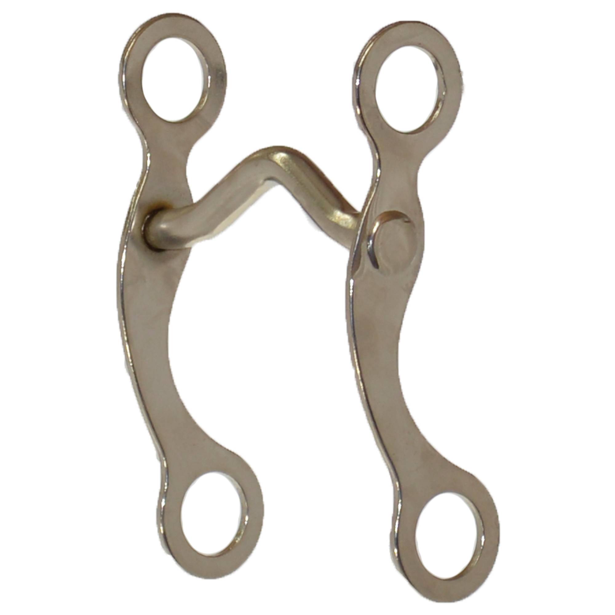 Diamond R Pony Chrome Plated Curb Bit