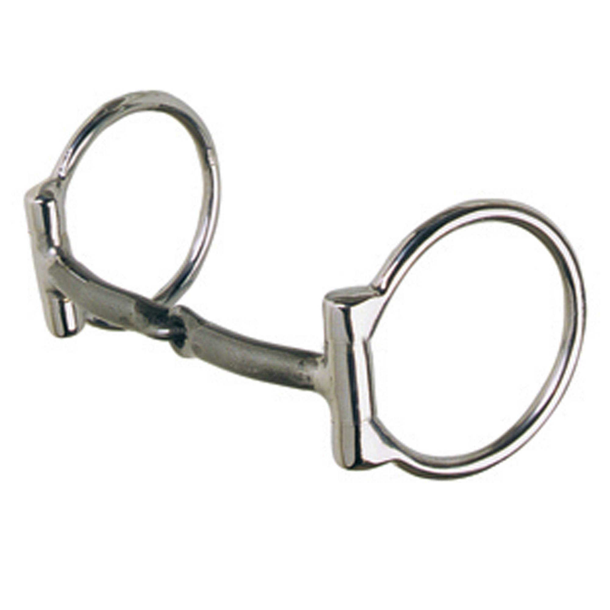 Reinsman Diamond R Sweet Iron Fixed D-Ring Snaffle Bit | HorseLoverZ