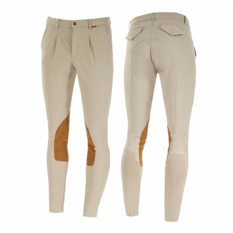 Rodrigo Mens Knee Patch Breeches Blue Nights W36/L30