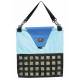 Professionals Choice Slow Feed Hay Bag - Colorblock Turquoise Royal