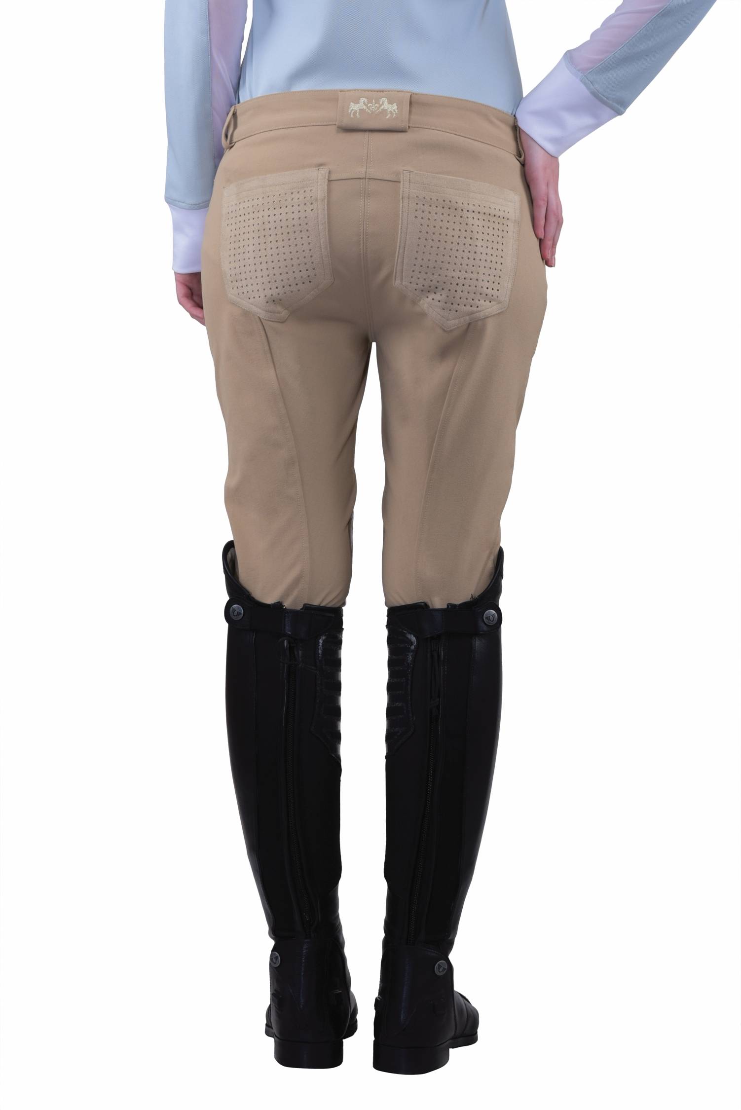 Equine Couture Ladies Oslo Knee Patch Breeches