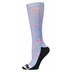 Equine Couture Ladies Whales Half Padded Boot Socks
