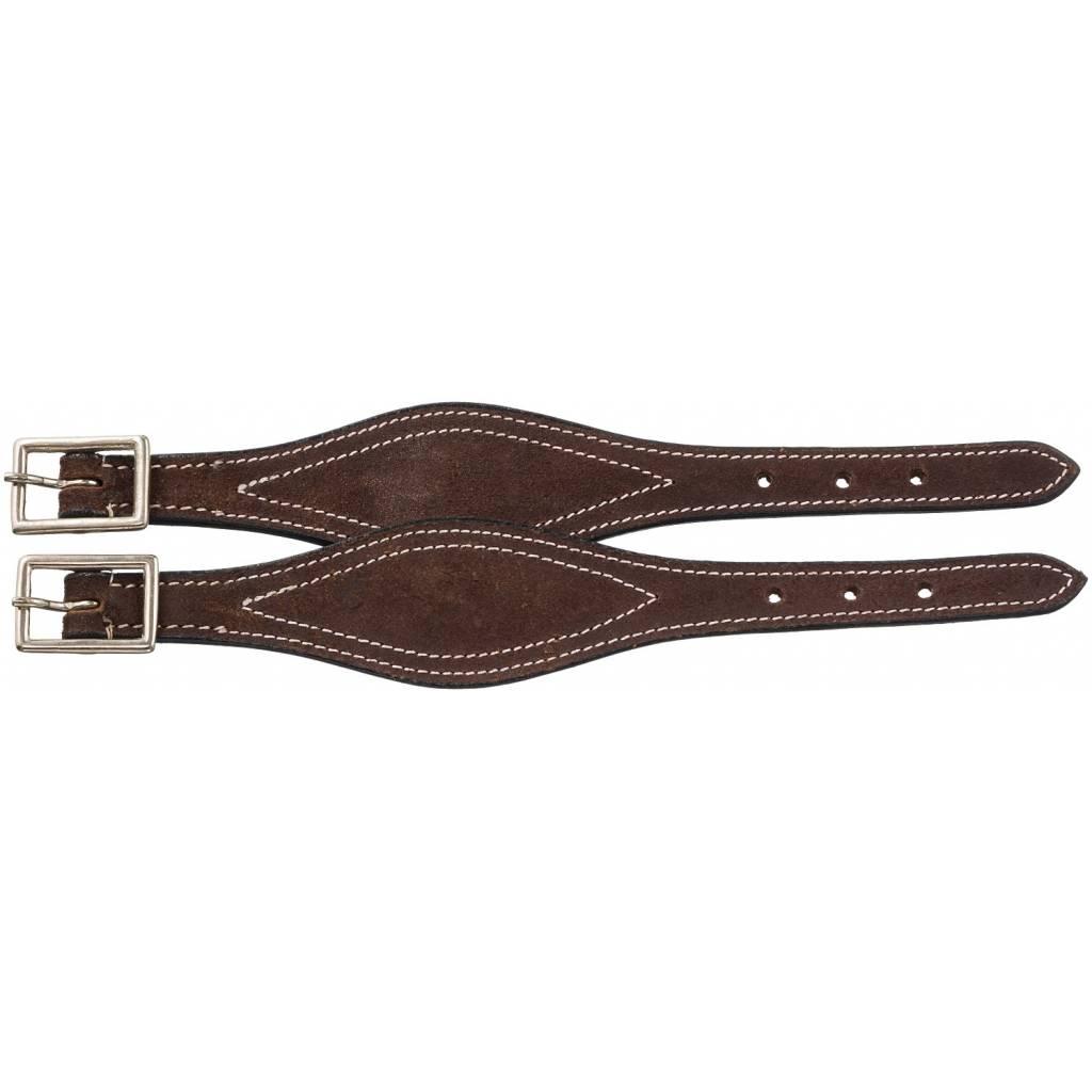 Tough-1 Shaped Leather Hobble Straps