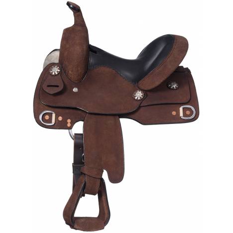 Tough-1 Roughout Youth Trainer Saddle