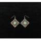 Blazin Roxx Western Diamond Cross Dangle Earrings