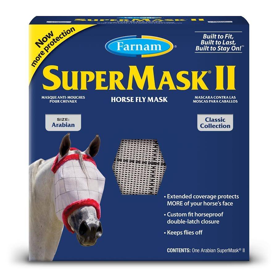 Supermask II Horse Fly Mask without Ears Classic Collection