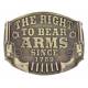 Montana Silversmiths Heritage The Right To Bear Arms Attitude Buckle