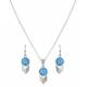 Montana Silversmiths Perfect Sky Flower Jewelry Set