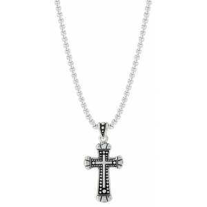 Montana Silversmiths Flourished King Cross Necklace