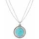 Montana Silversmiths Classic Turquoise Medallion Necklace