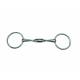 Metalab Double Jointed Oval Link Loose Ring 14 MM Snaffle