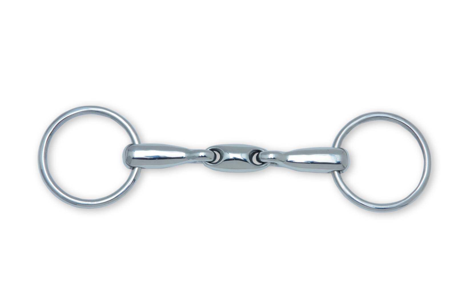 Metalab Double Jointed Oval Link 16 MM Bradoon