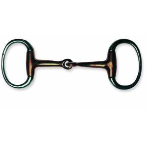 Metalab Jointed 12 MM Copper Mouth Eggbutt Snaffle