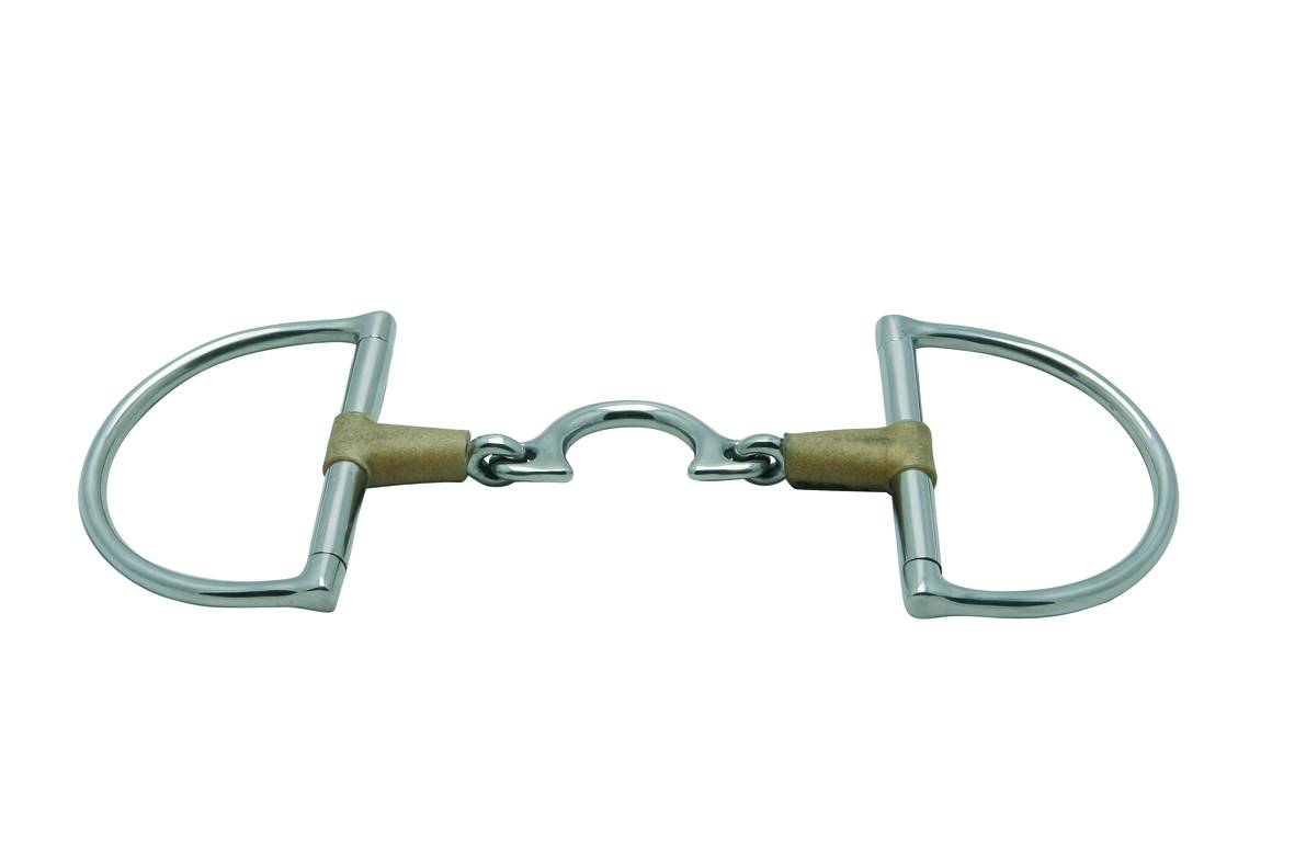 Metalab Double Jointed 16 MM Rawhide Leather with Quarter Moon Link D-Ring