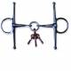 Metalab Double Jointed 11 MM Copper Player Link Full Cheek Snaffle