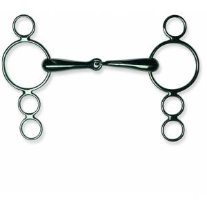 Metalab 17 MM Jointed Continental 4 Ring Gag