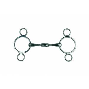 Metalab Double Jointed 18 MM Continental 3 Ring Gag