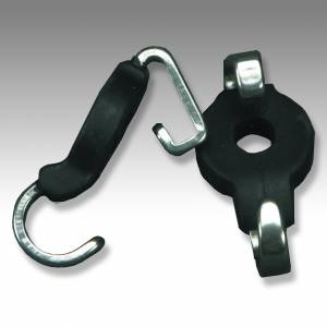 Metalab Curb Chain Hooks with Rubber