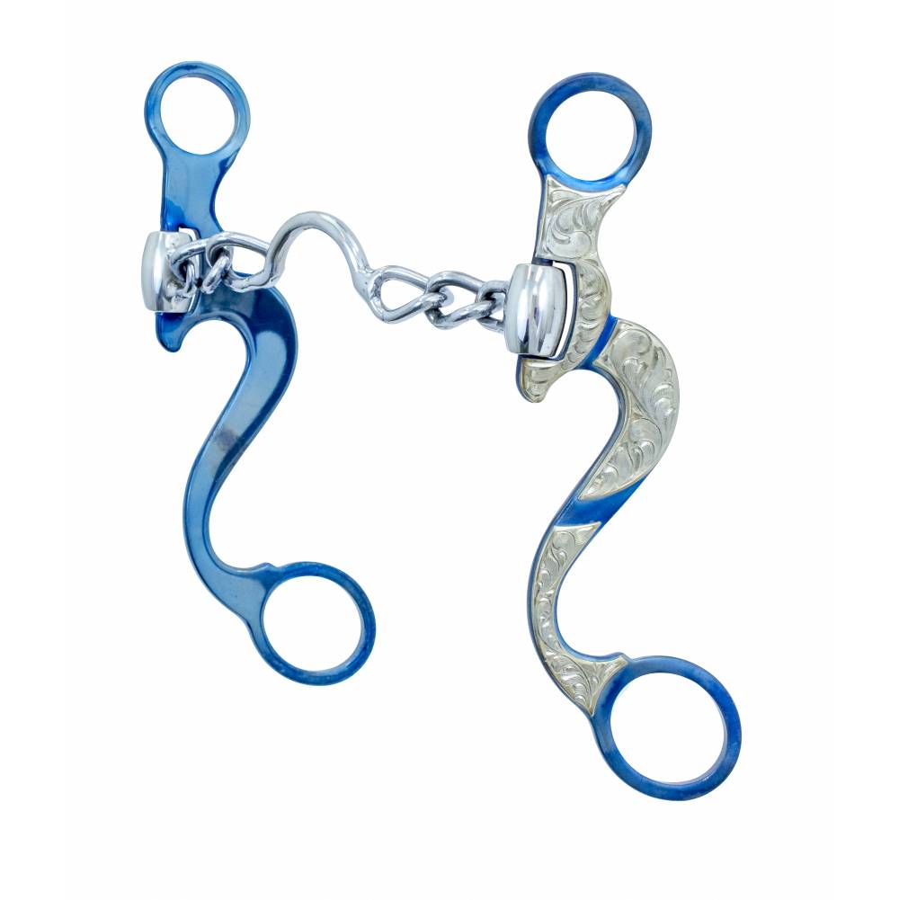 Metalab Conquistador Long Shank Port Chain Bit HorseLoverZ