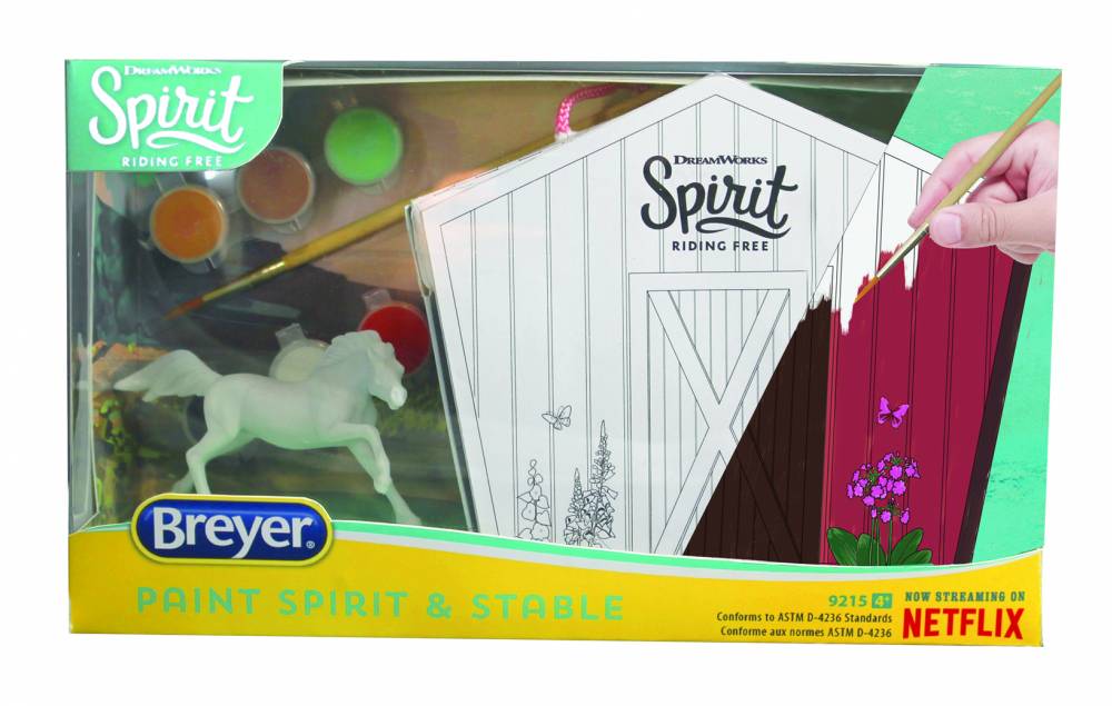 Breyer Spirit Stable and Horse Painting Kit HorseLoverZ