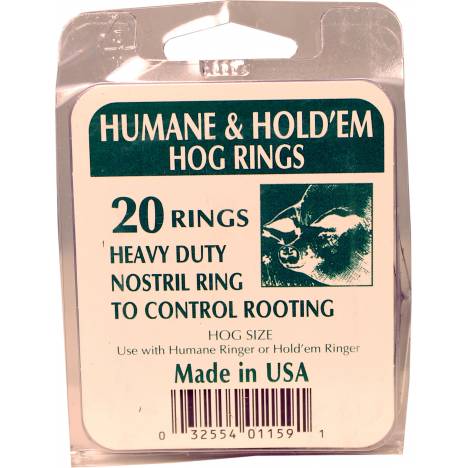 Decker Mfg Hold'Em/Humane Ring #15 - 20 Pack