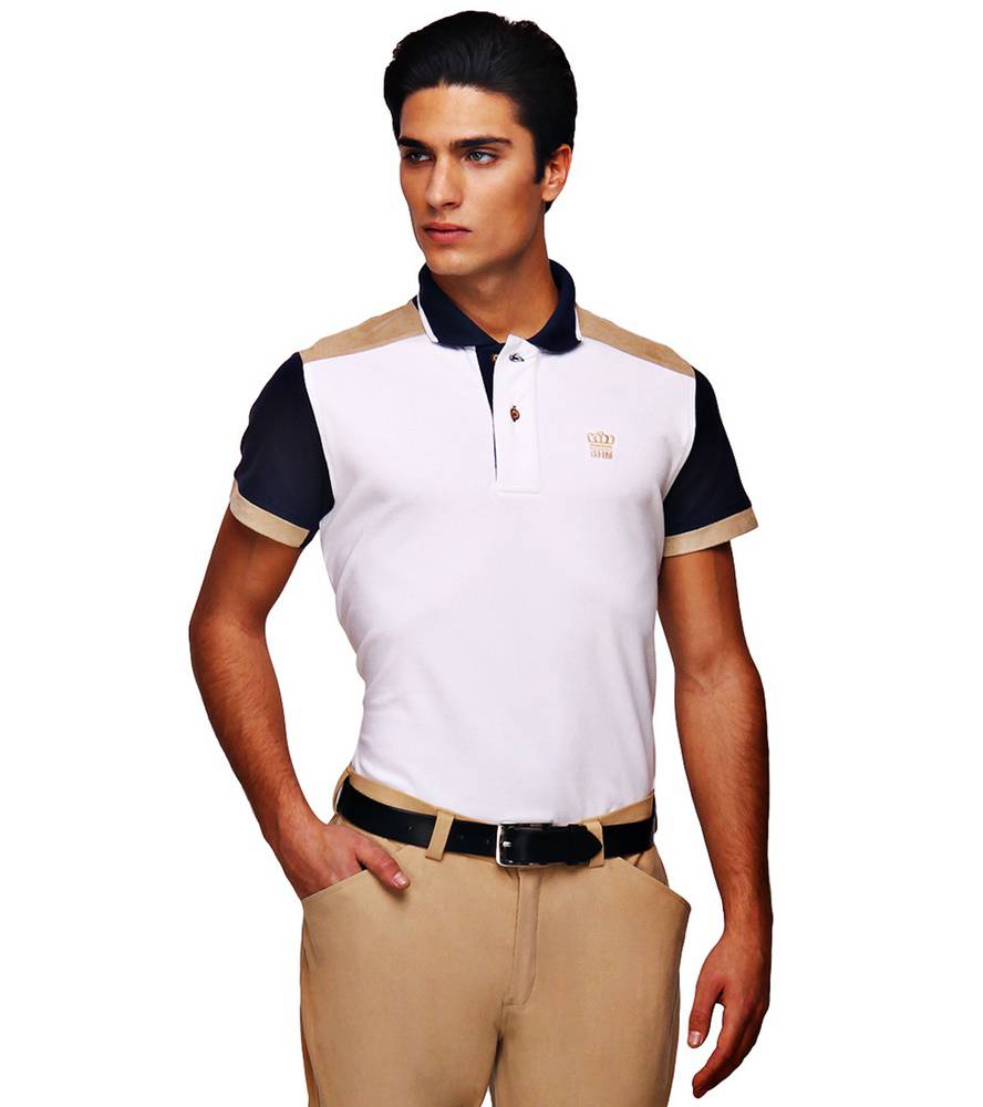 George Morris Mens Reserve Short Sleeve Polo Shirt