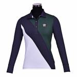 George Morris Ladies Pro Sport Long Sleeve Polo Shirt