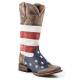 Roper Ladies American West Square Toe Cowgirl Boots