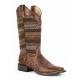 Roper Ladies Avril Square Toe Fashion Cowgirl Boots