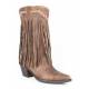 Roper Ladies Fringes Pointed Narrow Toe Fashion Boots