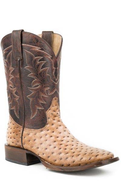 faux ostrich boots