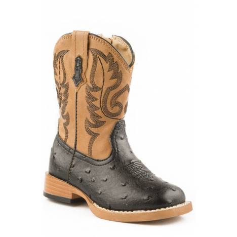 Roper Toddler Bumps Wide Square Toe Cowboy Boots