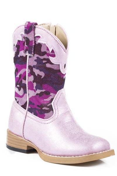 purple camo cowgirl boots