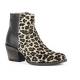 Stetson Ladies Cheetah Round Toe Short Fashion Boots