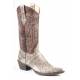 Stetson Ladies Falcon Marbled Snip Toe Fashion Cowgirl Boots