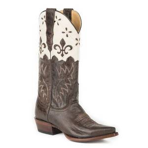 Stetson Ladies Harper Fashion Snip Toe Cowgirl Boots