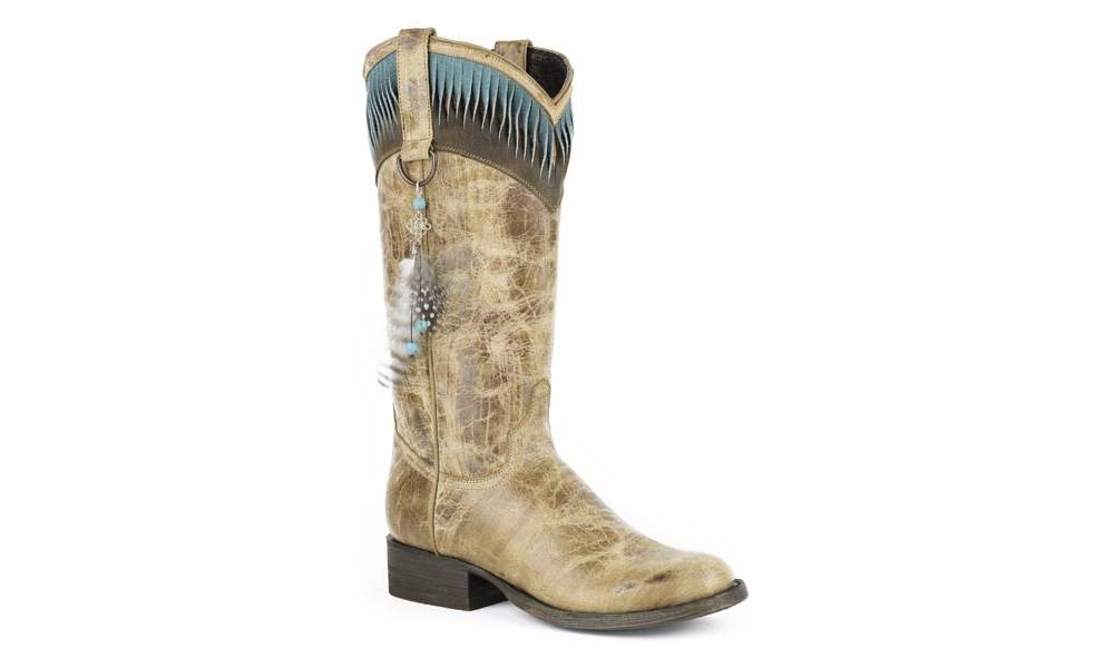round toe cowgirl boots