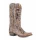 Stetson Ladies Pita Emboridered Fashion Snip Toe Cowgirl Boots