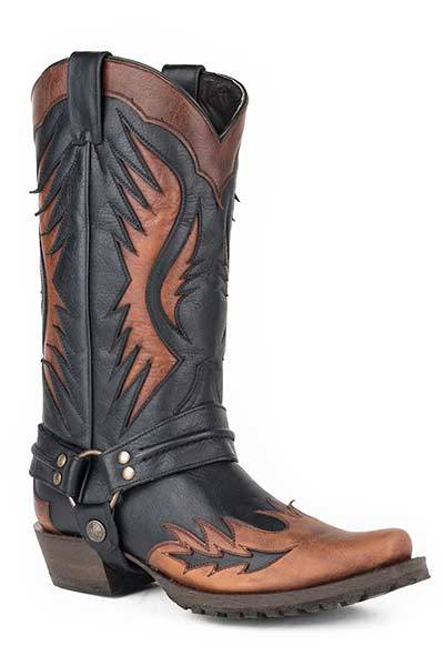 biker cowboy boots