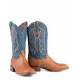 Stetson Mens Tyler Exotic Teju Square Toe Cowboy Boots