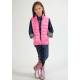 Roper Girls Range Gear Down Polyfil Vest - Pink